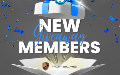 NEW JOINING MEMBERS PORSCHE GIVEAWAY!